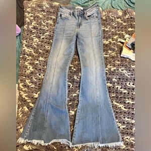 KanCan Light Blue Flare Jeans